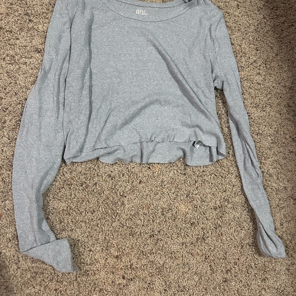 BDG - Urban Outfitters Gray Long Sleeve Top
